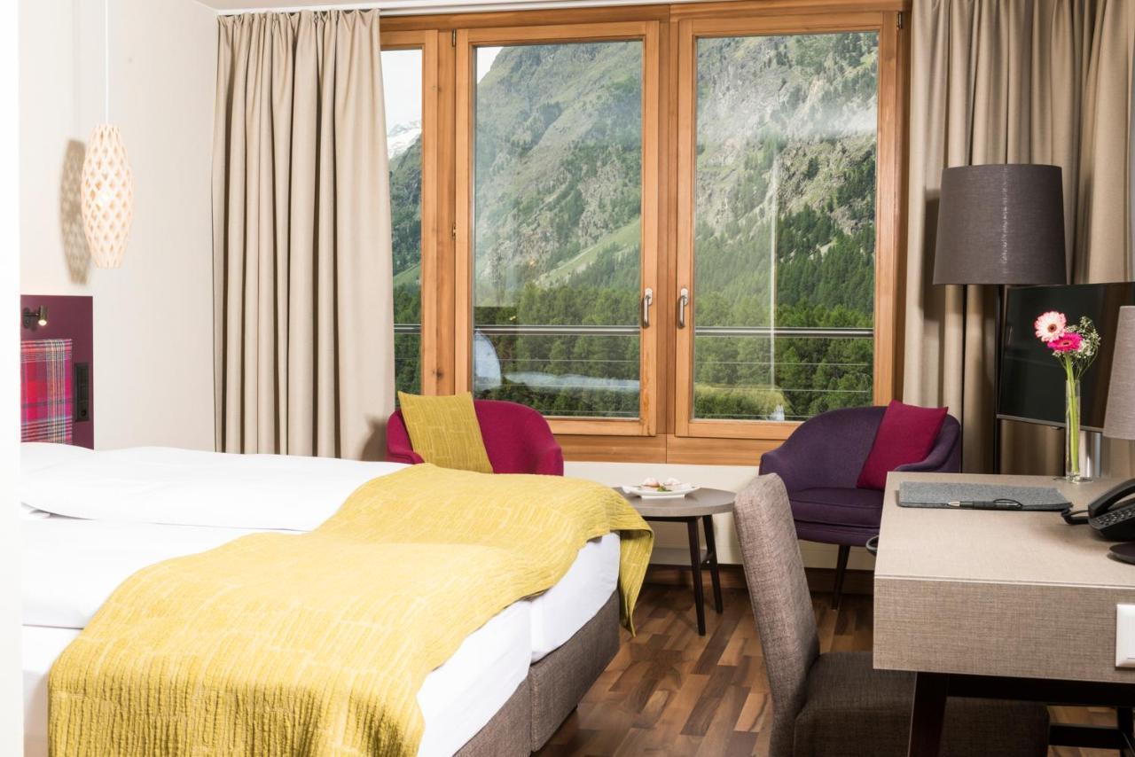 Hotel Allegra 3 Stern Superior Pontresina Exteriör bild